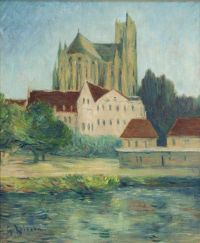 Loiseau Gustave Die Kathedrale von Auxerre 1907