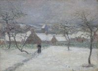 Loiseau Gustave La Neige Mortain