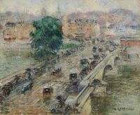 Loiseau Gustave Le Pont Corneille Rouen 1927