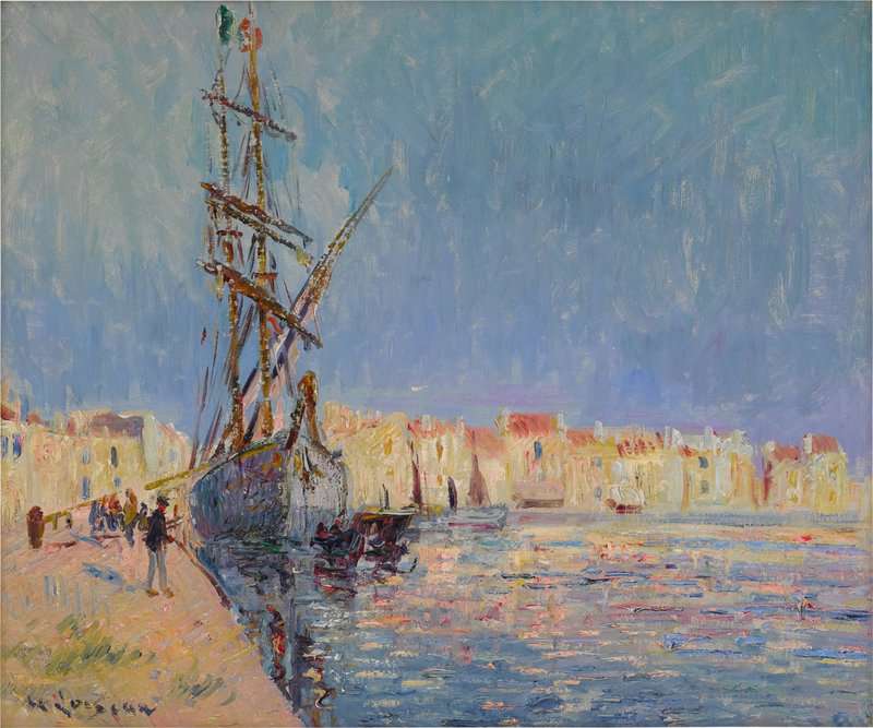 Loiseau Gustave Les Martigues Le Port De Ferriere 1913 canvas print