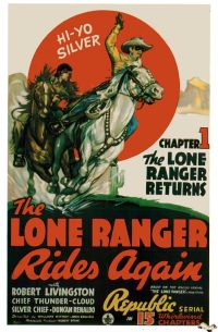 Affiche de film Lone Ranger Rides Again 1939
