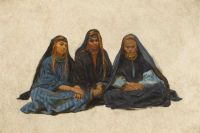 Long Edwin Singing Girls 1888 canvas print