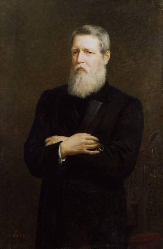 Long Edwin Stafford Henry Northcote 1st Earl Of Iddesleigh 1882 canvas print