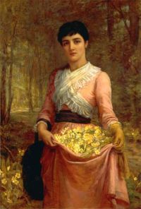 Long Edwin The Daughters Of Our Empire. England The Primrose 1887