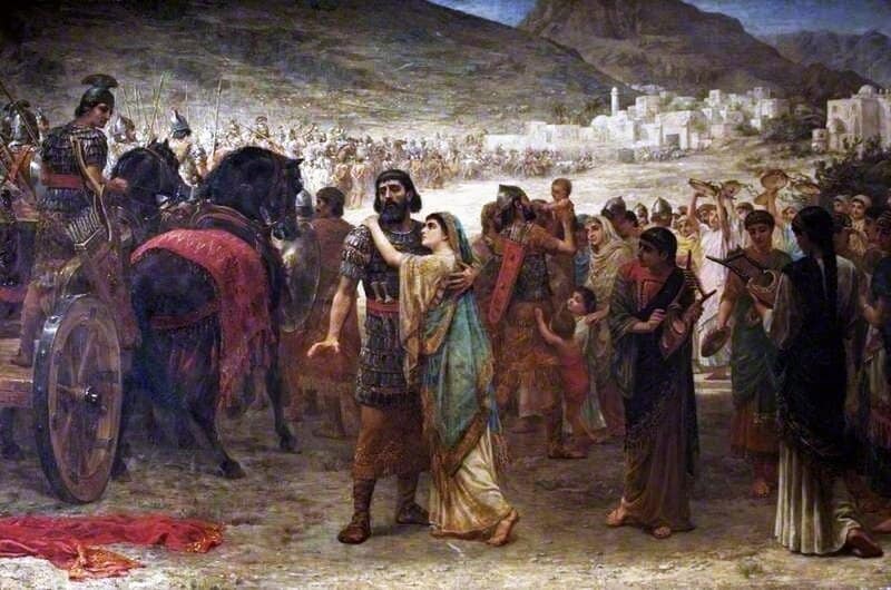 Long Edwin The Return 1885 86 canvas print