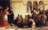 Long Edwin The Suppliants .expulsion Of The Gypsies From Spain 1872 canvas print