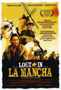 Lost In La Mancha 영화 포스터 캔버스 프린트