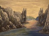 lord of the rings landscape art