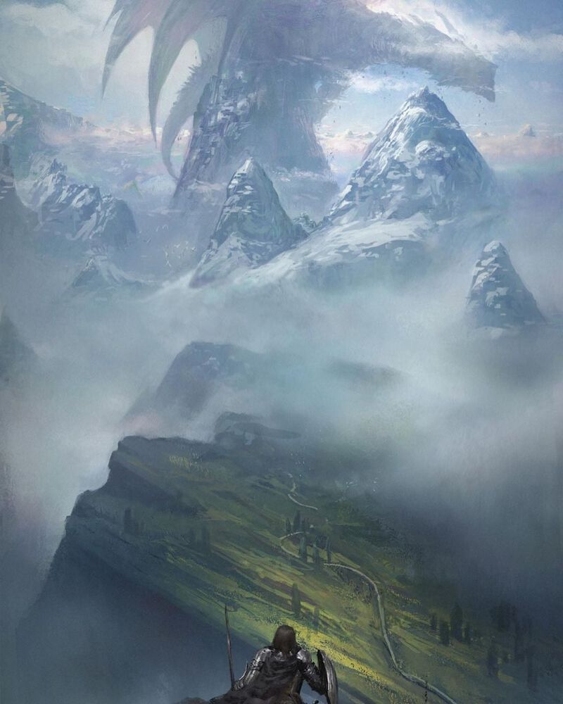 Lotr Forgotten Lands Of The Middle Earth - 4 canvas print