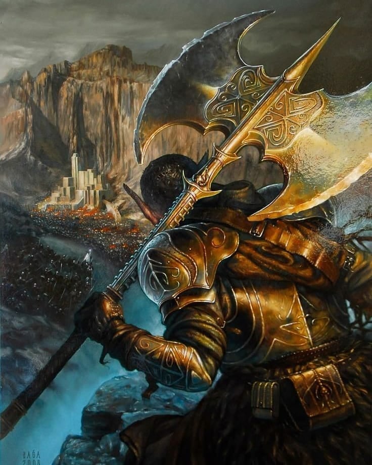 Lotr Hordes Of Isengard Coming To Helm S Deep canvas print