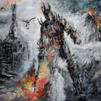 Lotr Sauron Painting