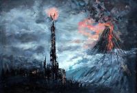 Lotr The Eye Of Sauron And The Mountain Of Doom