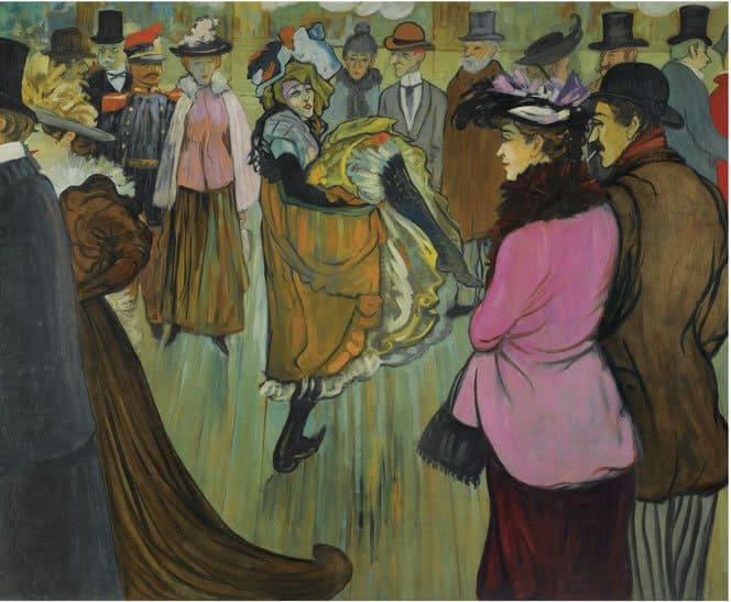 Louis Mile Anquetin Au Moulin Rouge canvas print