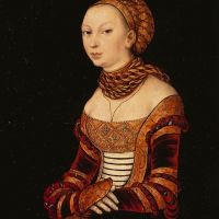 لوكاس كرانش صورة العجوز لامرأة شابة 1525
