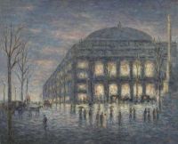 Luce Maximilien Paris La Place du Théâtre du Chatelet Ca. 1900