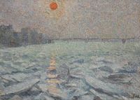 Luce Maximilien Sonne an der Themse 1893