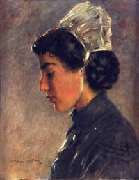 Luksh Makovskaya Elena Breton Girl 1904