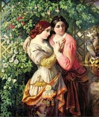 Maclise Daniel Rosalind und Celia 1845