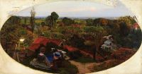 Madox Brown Ford An English Autumn Afternoon 1852 53 canvas print