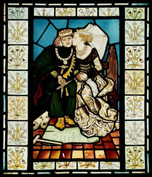 Madox Brown Ford King Rene S Honeymoon Architecture Ca. 1863 canvas print