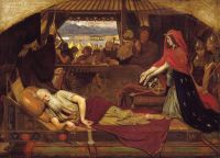 Madox Brown Ford Lear And Cordelia 1849 54