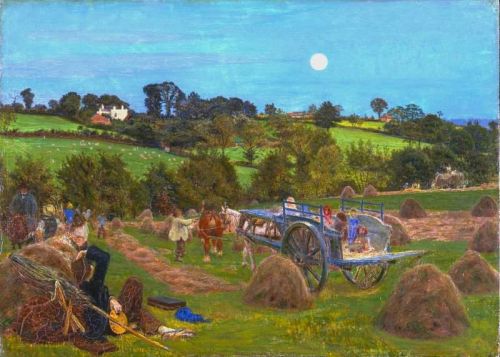 Madox Brown Ford The Hayfield 1855 56 canvas print