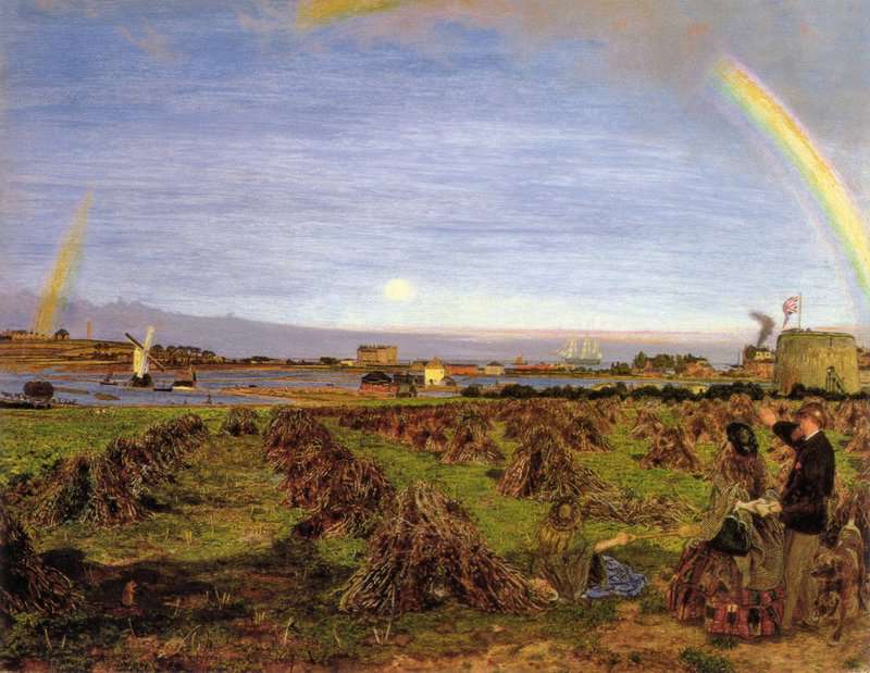 Madox Brown Ford Walton On The Naze 1860 canvas print