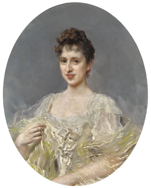 Madrazo Y Garreta Raimundo De Clotilde Marquessa De Acricollar 1892 canvas print