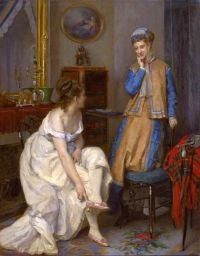 Madrazo Y Garreta Raimundo من Confidences Ca.1870