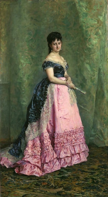 Madrazo Y Garreta Raimundo De Manuela De Errazu Ca. 1875 canvas print