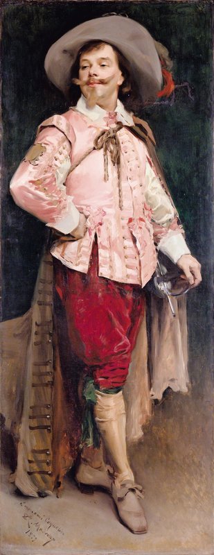 Madrazo Y Garreta Raimundo De Portrait Of The Actor Coquelin L A Ne canvas print