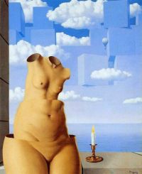 Magritte Rene Delusions Of Grandeur Ii 1948 canvas print