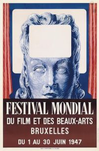 Magritte Rene Festival Mondial 1947 canvas print
