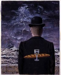 Magritte Rene Great Ideas Of Western Man Ca. 1958 canvas print