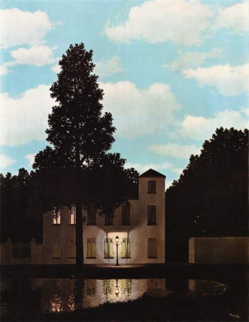 Magritte Rene L Empire Des Lumieres The Empire Of Light canvas print