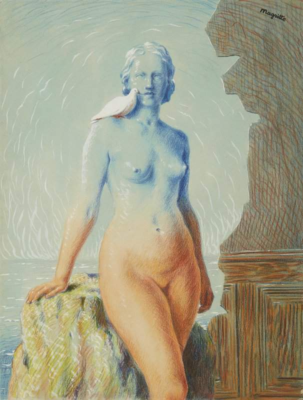 Magritte Rene La Magie Noire 1944 Or 1945 canvas print