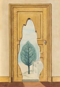 Magritte Rene La Perspective Amoureuse 1936