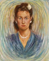 Magritte Rene Portrait De Georgette Margritte 1944