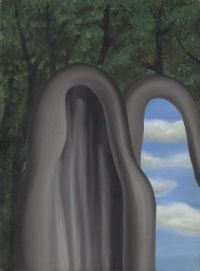 Magritte Rene Der Vorhangpalast