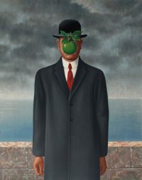 Magritte The Son Of Man canvas print