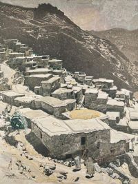 ماجوريل جاك قرية أسيكيس في الأطلس الكبير المغربي عام 1929