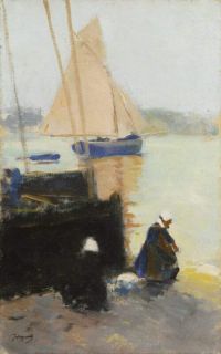 Majorelle Jacques View Of Brittany Ca. 1906