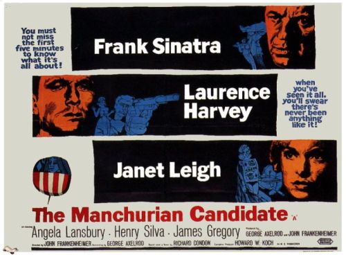 Manchurian Candidate 1962 Movie Poster canvas print