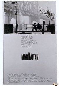 맨해튼 1979 영화 포스터 캔버스 프린트