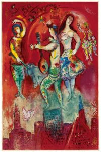 Marc Chagall Carmen canvas print