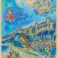 Marc Chagall Carnival Of Flowers - 1967