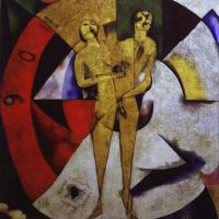 Marc Chagall Eerbetoon aan Apollinaire
