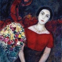 Marc Chagall Retrato de Vava - 1955