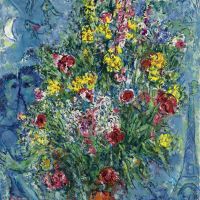 Marc Chagall Spring Bouquet - 1966-67