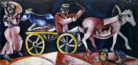 Marc Chagall The Cattle Dealer canvas print